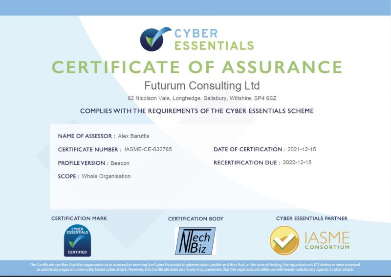 Cyber-Essentials-Certificate-Futurum-Consulting-2021